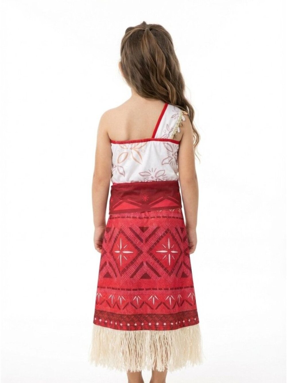 Girls Moana Inspired Dress Costume for Kids - Picture 2 of 2